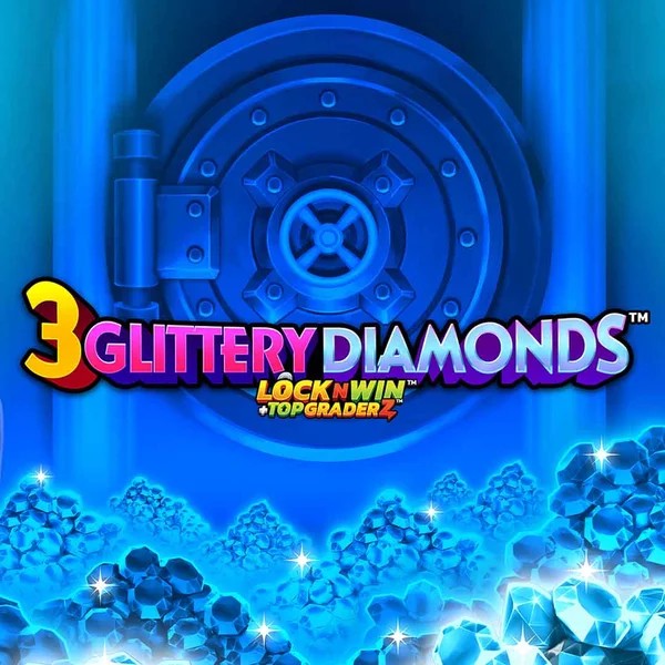 3 Glittery Diamonds game by PearFiction Studios – logo hosted on Parimatch Casino