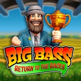 Big Bass Return to the Races by Pragmatic Play, showcased at parimatchscasino.com – game logo