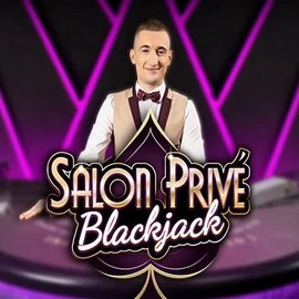 Blackjack Salon Privé casino game by Ezugi – featured logo at Parimatch Casino