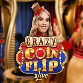 Enjoy Crazy Coin Flip by Evolution – logo hosted on parimatchscasino.com