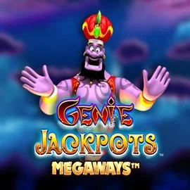 Genie Jackpots Megaways online game logo by Blueprint Gaming on parimatchscasino.com