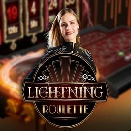 Lightning Roulette logo by Evolution Parimatch Casino