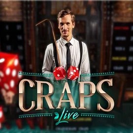 Live Craps logo by Evolution Parimatch Casino