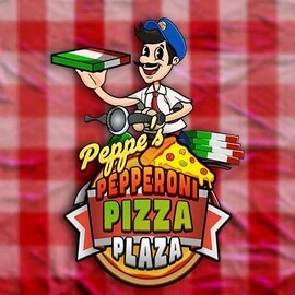 Peppe’s Pepperoni Pizza Plaza logo by Pragmatic Play at Parimatch Casino