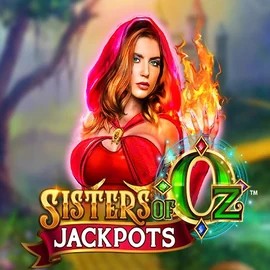 Sisters Of Oz Jackpots slot logo by Triple Edge Studios at Parimatch Casino