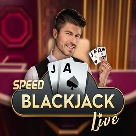 Speed Blackjack slot logo by Pragmatic Play at Parimatch Casino