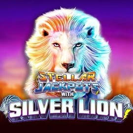 Stellar Jackpots with Silver Lion slot visual from Lightning Box Game available on parimatchscasino.com