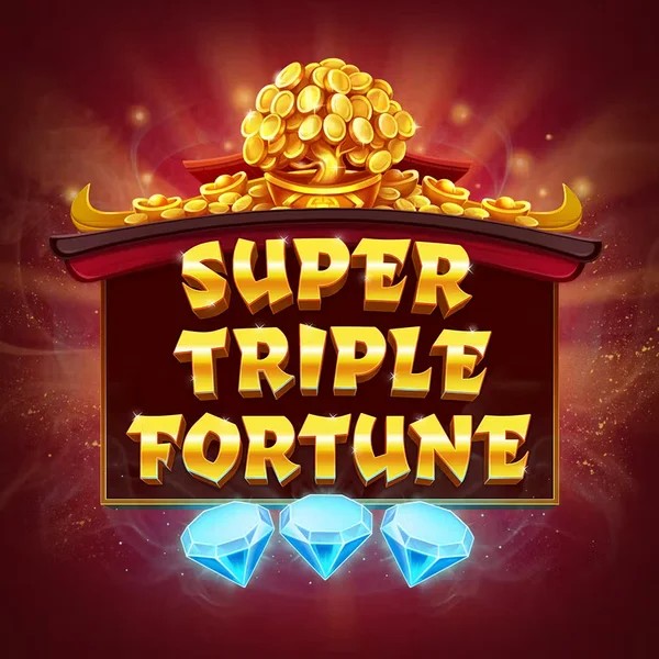 Super Triple Fortune slot logo by Greentube at Parimatch Casino