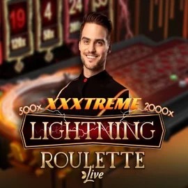 XXXtreme Lightning Roulette logo by Evolution at Parimatch Casino